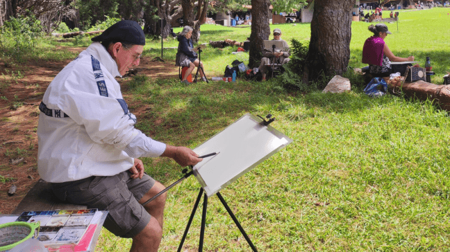 PINTAL: Pintores al aire libre