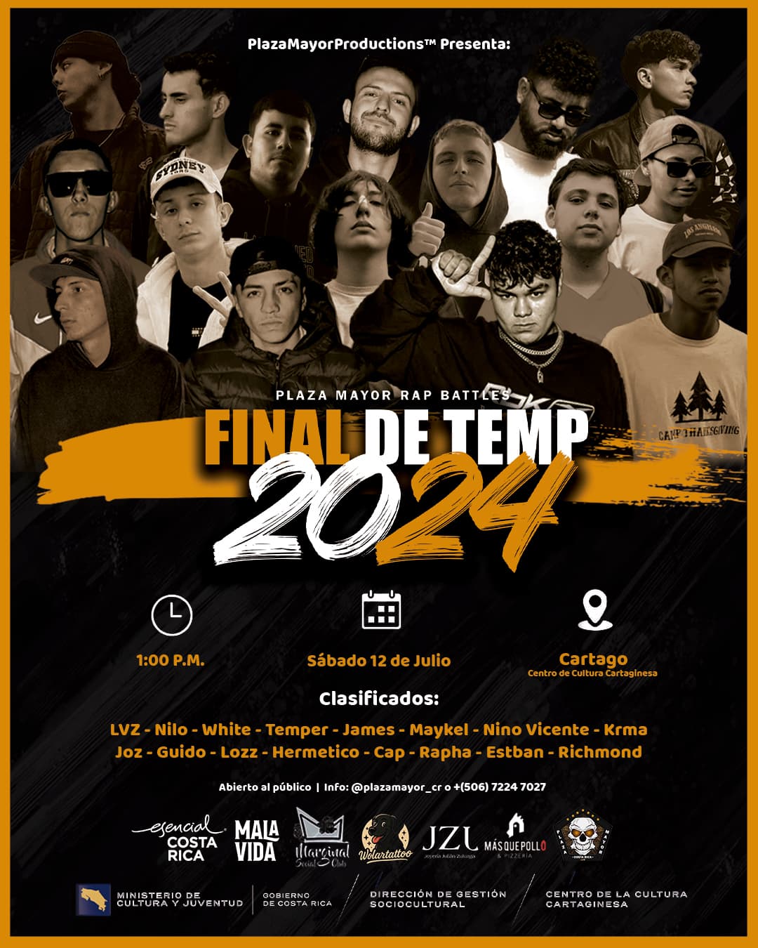 Rap Battles: Final de temporada Plaza Mayor 2025