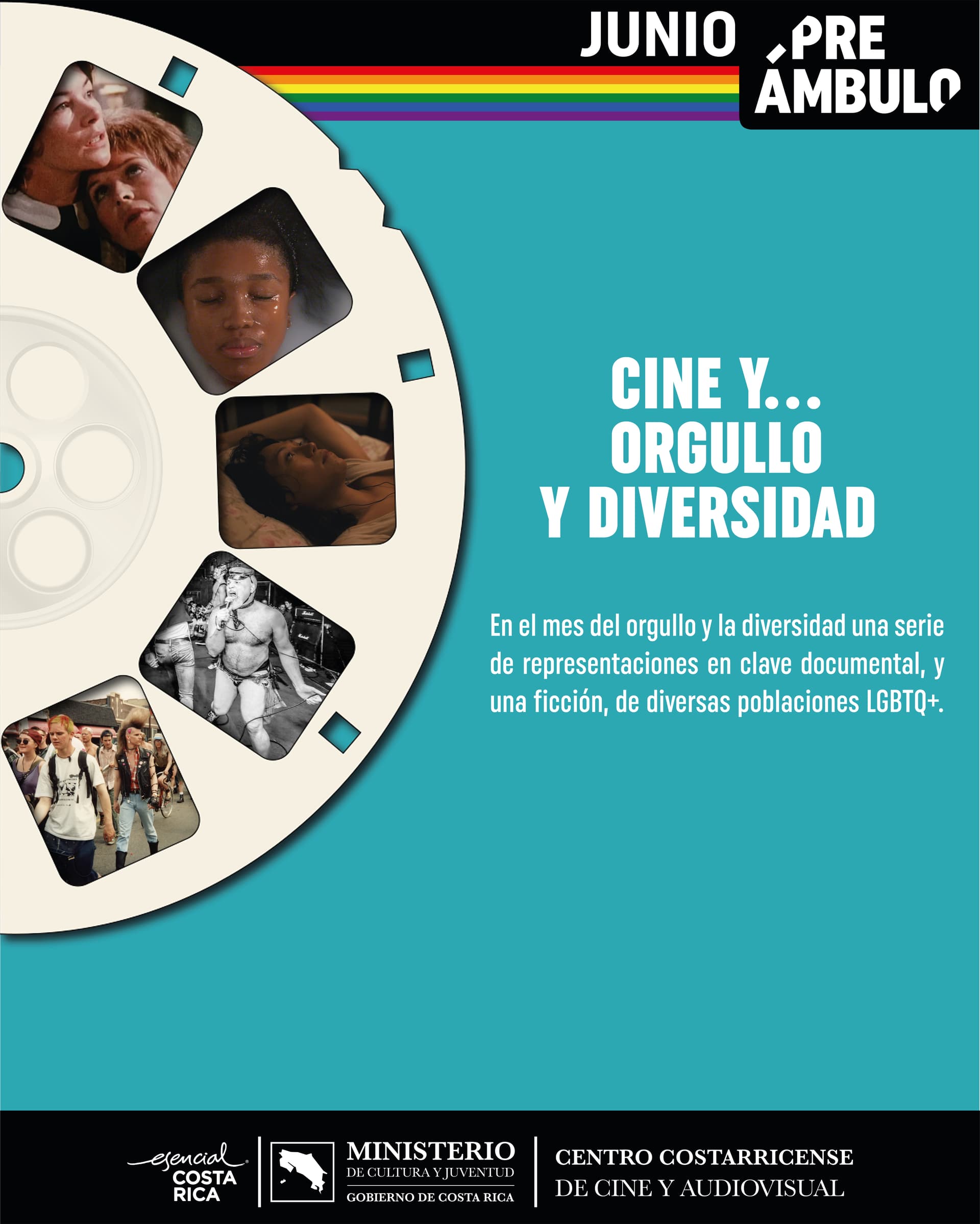 Preámbulo presenta “Cine y… Orgullo y Diversidad” y una función especial junto a la revista Wimblü.